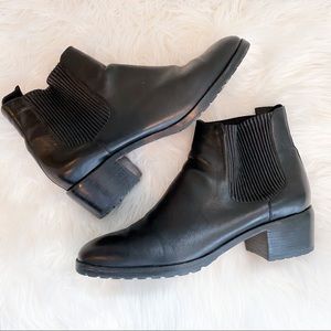 Cole Haan Leather Boots Black 11
